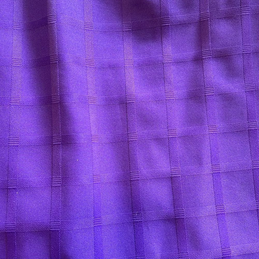 Vintage Jenny Purple Skirt Suit Pearl Buttons Size 14 - Picture 5 of 6